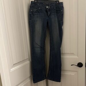 Maurices Dark Blue Boot Cut Jeans